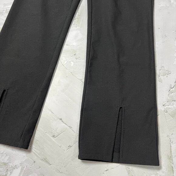 Athleta Wander Slim Straight Crop Pants SIZE 0 Black Travel Commute Trousers - Picture 5 of 10
